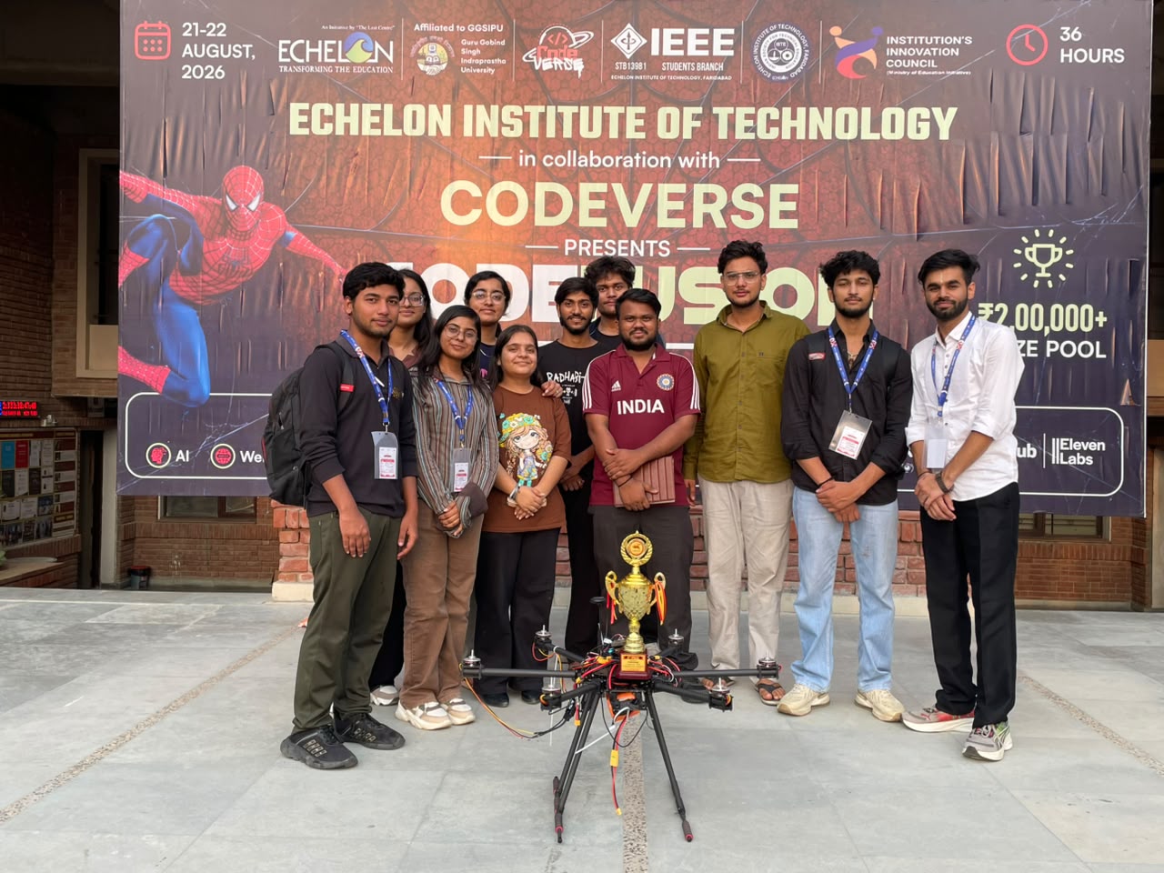 CodeFusion 2k26 Achievement